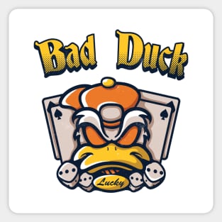 Bad duck 3 Sticker